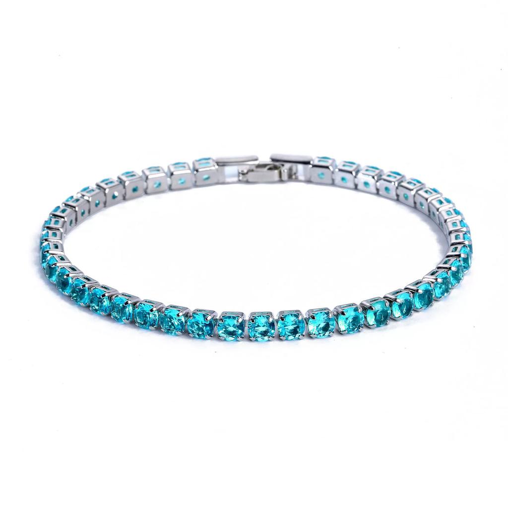 Hip Hop 4.0 Bracelet European and American Men's and Women's Jewelry Fashion Versatile Micro-inlaid Zircon Couple Bracelet