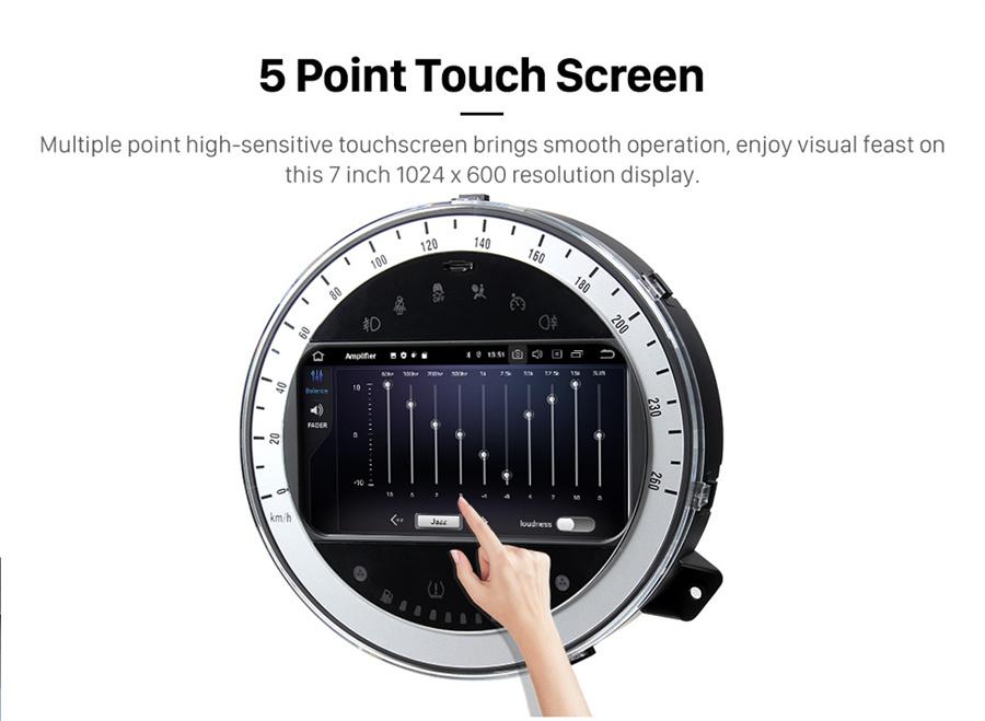 4GB+64G Android 10.0 Car GPS Navigation DVD Player For 2006-2013 BMW Mini Cooper Built-in Wireless Carplay