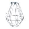 Ochranný kryt žárovky ELPA (Kov) Osvětlovací žárovka DIY žárovka do 200 W ocelový skládací typ pro E26 KG-2