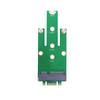 NGFF M.2 B klíč k MSATA Mini PCI-E PCI-Express SATA 3.0 SSD podporuje B režim slot MSATA samec adaptérová karta pro 2242/2260