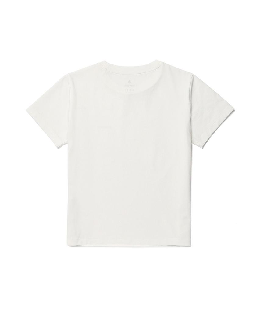 SNOWPEAK APPAREL Regen Quick Dry Women'S Slim Fit Short Sleeve T-Shirt (S26Mwtts51) Off White