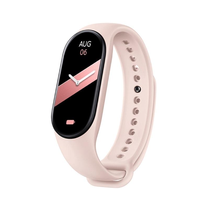 M9 Health Monitoring Wristband IP68 Waterproof Designs Multifunction M9 Intelligent  Bracelet Comfortable Wearing for Everyday Use