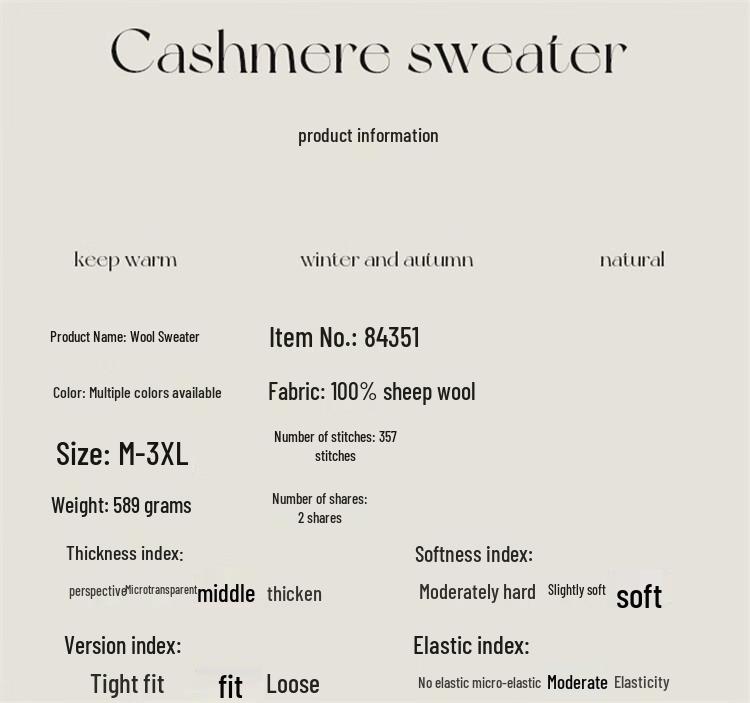 Hengyuanxiang Men's 100% Wool Half-Zip Pullover Sweater