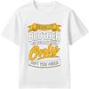 Breathable Tee Travel Unisex short sleeve tshirt Oversized Being My Brother Is Really The Only Gift You Need Retro For Unisex tees