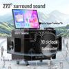SANSUI PU106 Portable Outdoor KTV Karaoke Speaker System CN Plug (adapter Included)