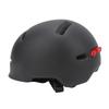 Bike Helmet with Rear Light for Adults Men Women Urban Bicycle Commuting Biking Cycling Black