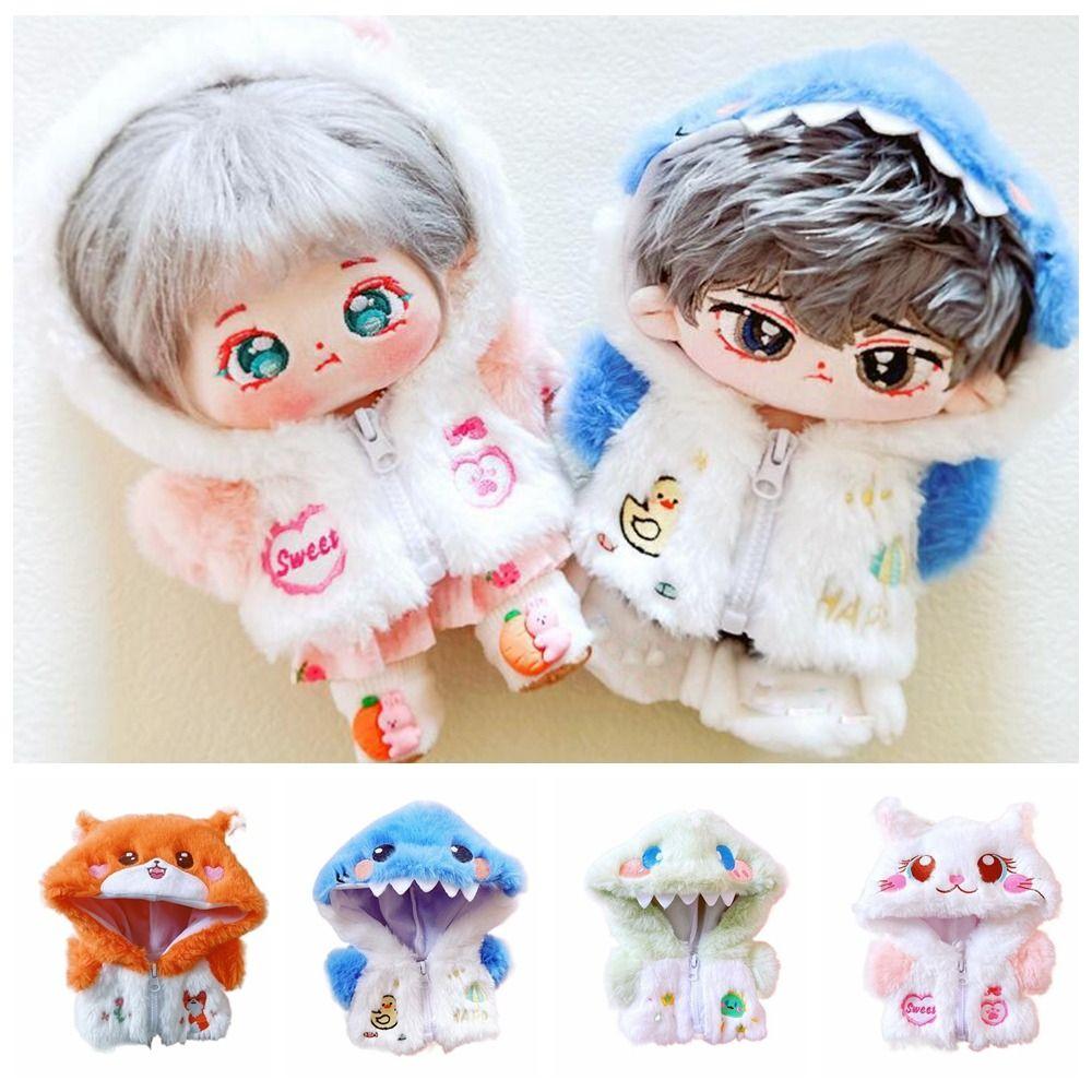 

Одежда для хлопковой куклы-животного, Пушистая одежда для куклы, Игрушечная одежда, Одежда, Одежда для плюшевых кукол, Аксессуары для кукол зелёный