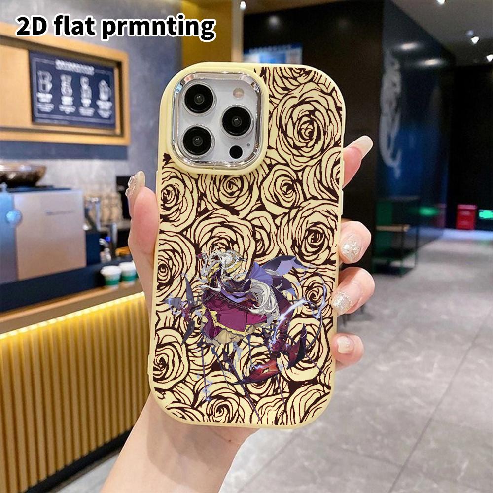 Phone Case: 2D flat design suitable for iPhone 18 17 16 15 14 13 Pro protective case, couple style, gothic fantasy, Christmas and Halloween gift