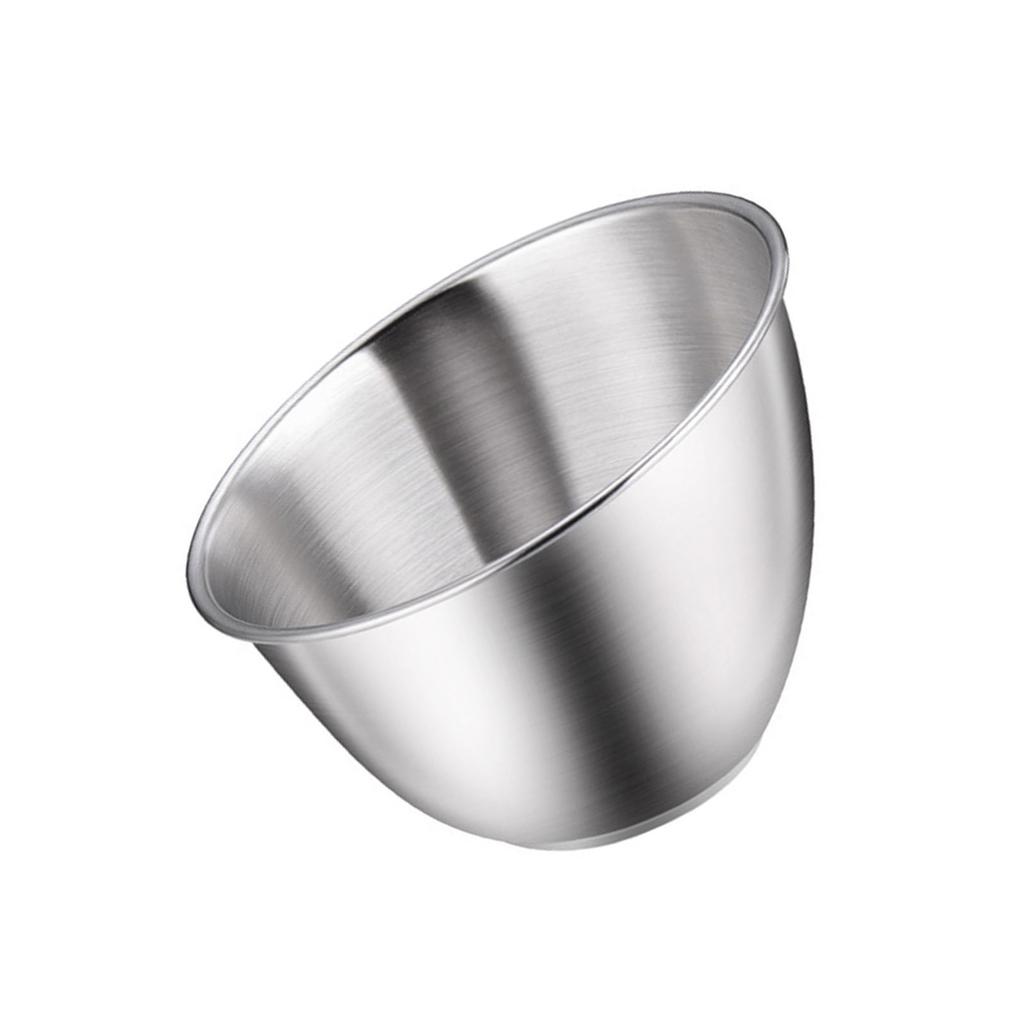 Large Capacity Slanted Lettuce Bucket Stainless Steel Bevel Vegetable Serving Bowl Cooking Basin for Kitchen Use