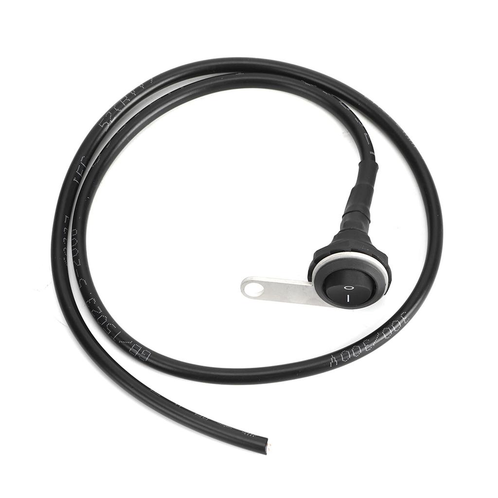 Waterproof Single Steel Spotlight Handlebar Light Switch Motorcycle ATVs Modification 22mm