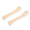 2Pcs Ergonomic Grip Creaser Tool Wooden Handle Quilting Marker Marker Tool For Sewing Projects