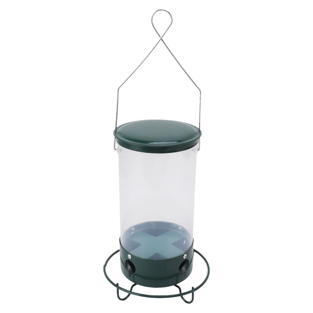 Squirrel Proof Bird Feeder Bunny Deterrent Resistant Wild Bird Seed Tube Feeder for Outdoor