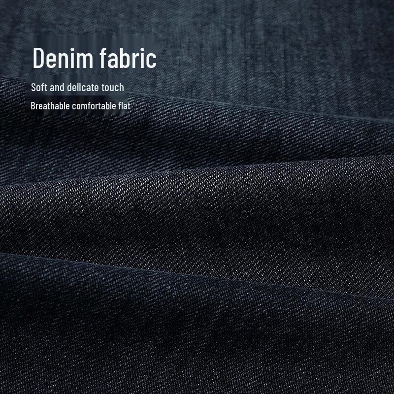 HLA Men's Embroidered Straight-Leg Jeans