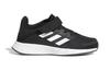 adidas Duramo Sl Breathable Low Top Running Shoes Black White Children Aged 3 7 Years Old FX7314