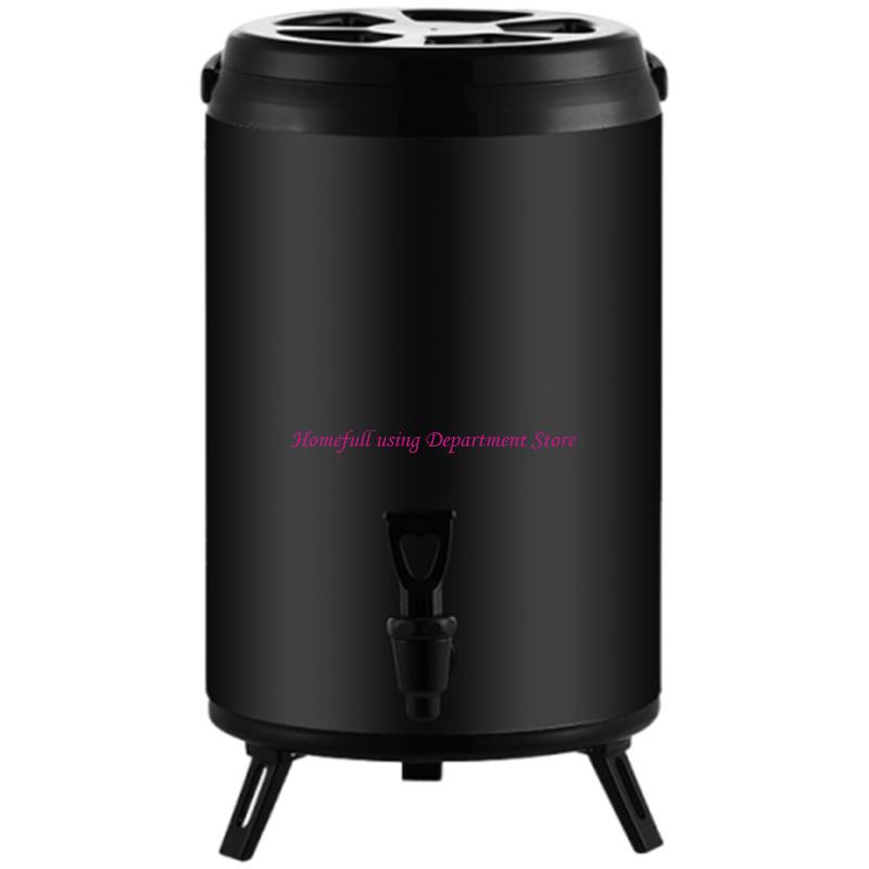 Doppelschichtiger Getränkespender Kommerzielle Qualität Aufbewahrungsbehälter für Bubble Teas