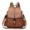 PU Backpack Women's Lightweight Backpack Multi-functional Shoulder Bag