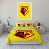 "Yellow Watford Logo Bedding Set" Bedding Duvet Cover Set Duvet Cover Pillowcases  (1 * Duvet Cover 2 * Pillowcases, Without Duvet Insert)