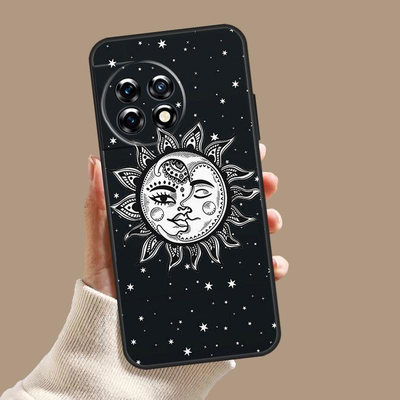 SUN AND MOON Mystic Zodiac Case For OnePlus 11 12 9 10 Pro 10R 12R 8T 10T OnePlus Nord N30 N20 N10 CE 3 2 Lite Cover
