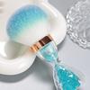 1Pcs Professionals Nails Art Brush Hourglass Style Dust Cleaning Make Up Brush Manicure Accessories Equipment Tools
