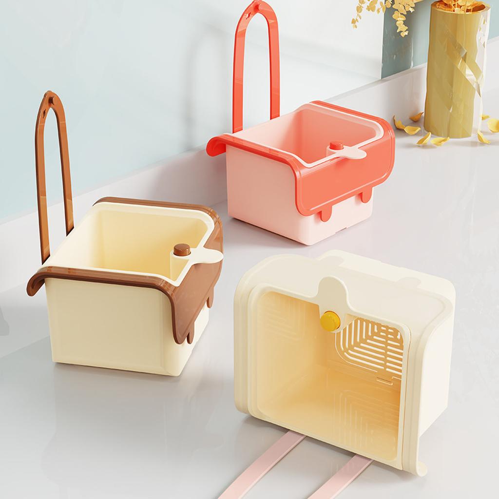 Passoire d'évier sans contact à vidange automatique Effortless Design à montage sur robinet pour un espace d'évacuation de cuisine compact Organisation gain de place