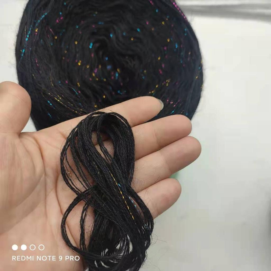 Ultra Soft Cashmere Silk Mohair Hand Knitting Yarn Material Kit Premium Spun Yarn Hand Mixed Twist True Silk  Hair