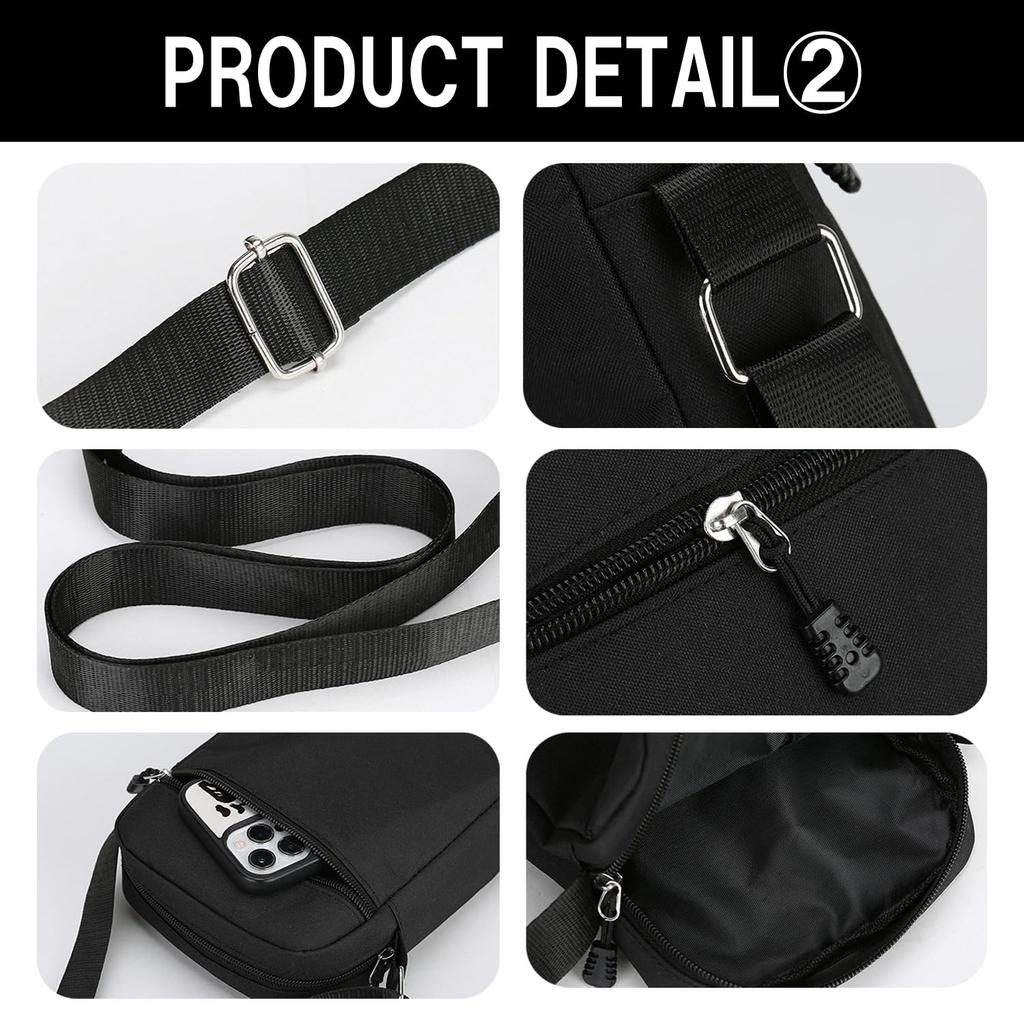 Kind Boy Smartphone Pouch Shoulder Pouch for Men