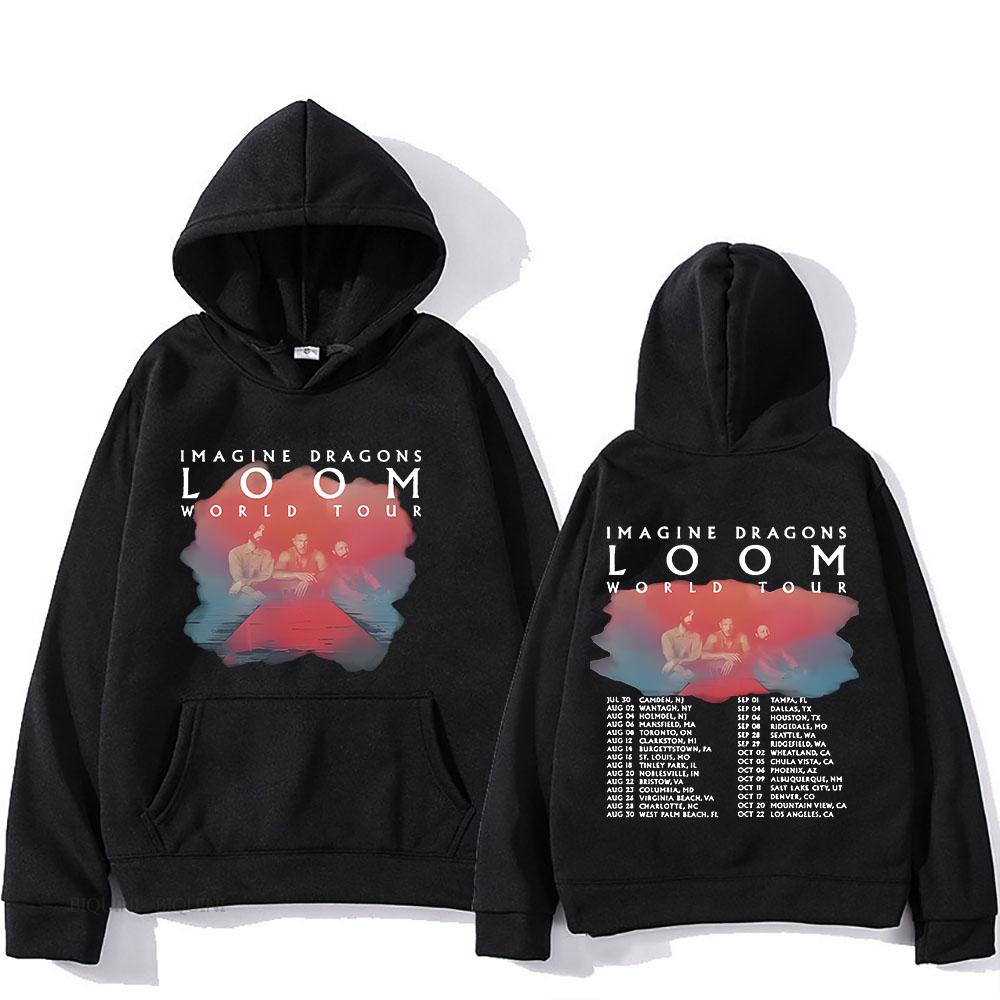 Imagine Dragons Kapuzenpullover mit Grafikdruck Hip Hop Fleece Sweatshirts Funko Pop Mode Kleidung Sudaderas Gothic Lässige Pullover