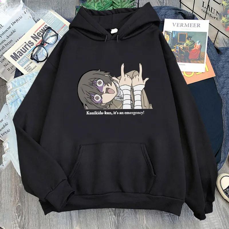 Japan Anime Bungo Stray Dogs Hoodie Dazai Osamu Print Pullover Men Women Fashion Casual HipHop Sweatshirt Harajuku Unisex