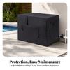Pool Heat Pump Shielding Cover with Top Opening Resistant