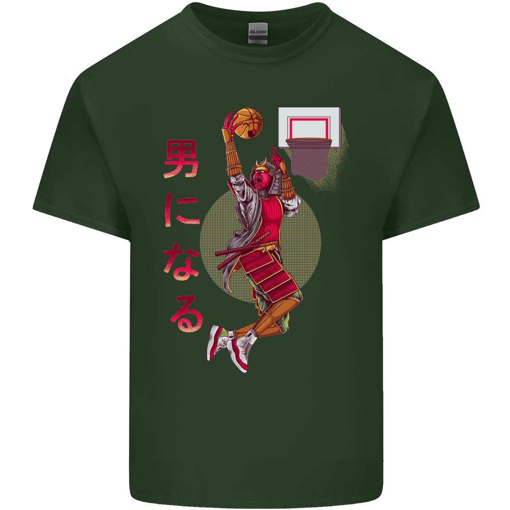 Samurai Basketball Player Unisexs Light Cotton TShirt