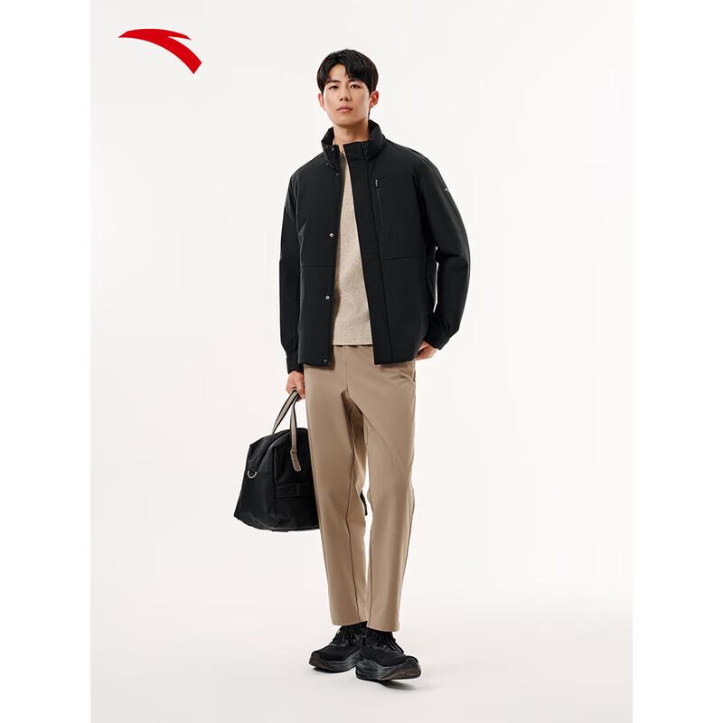 ANTA Men's Water-Repellent Stand-Collar Down Jacket