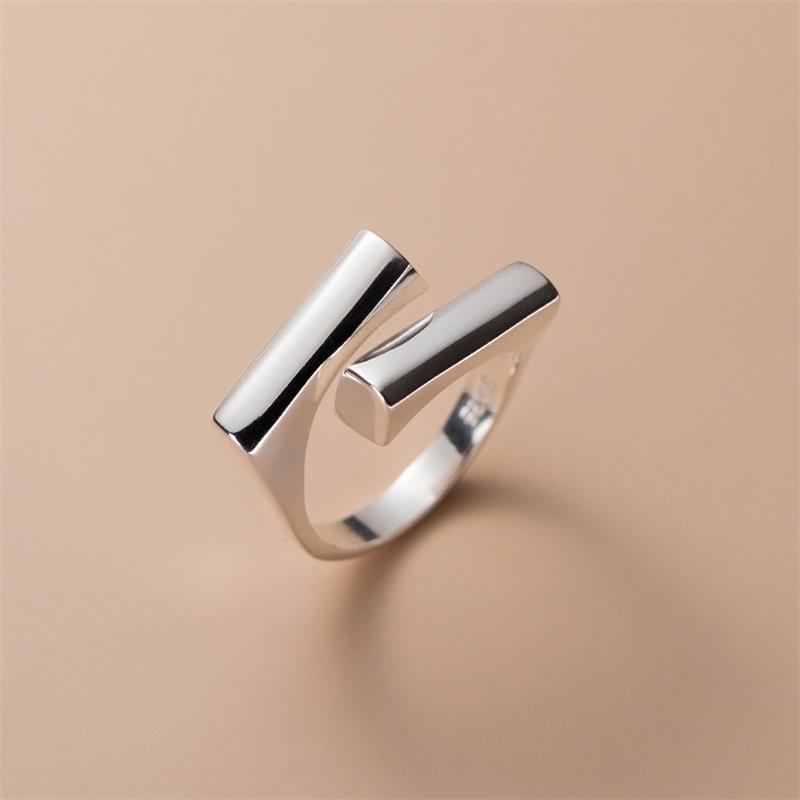 

XIYANIKE Summer New Geometric Cuff Finger Rings For Women Girl Elegant Fashion New Zircon Gift Party Birthday anillos mujer resizable