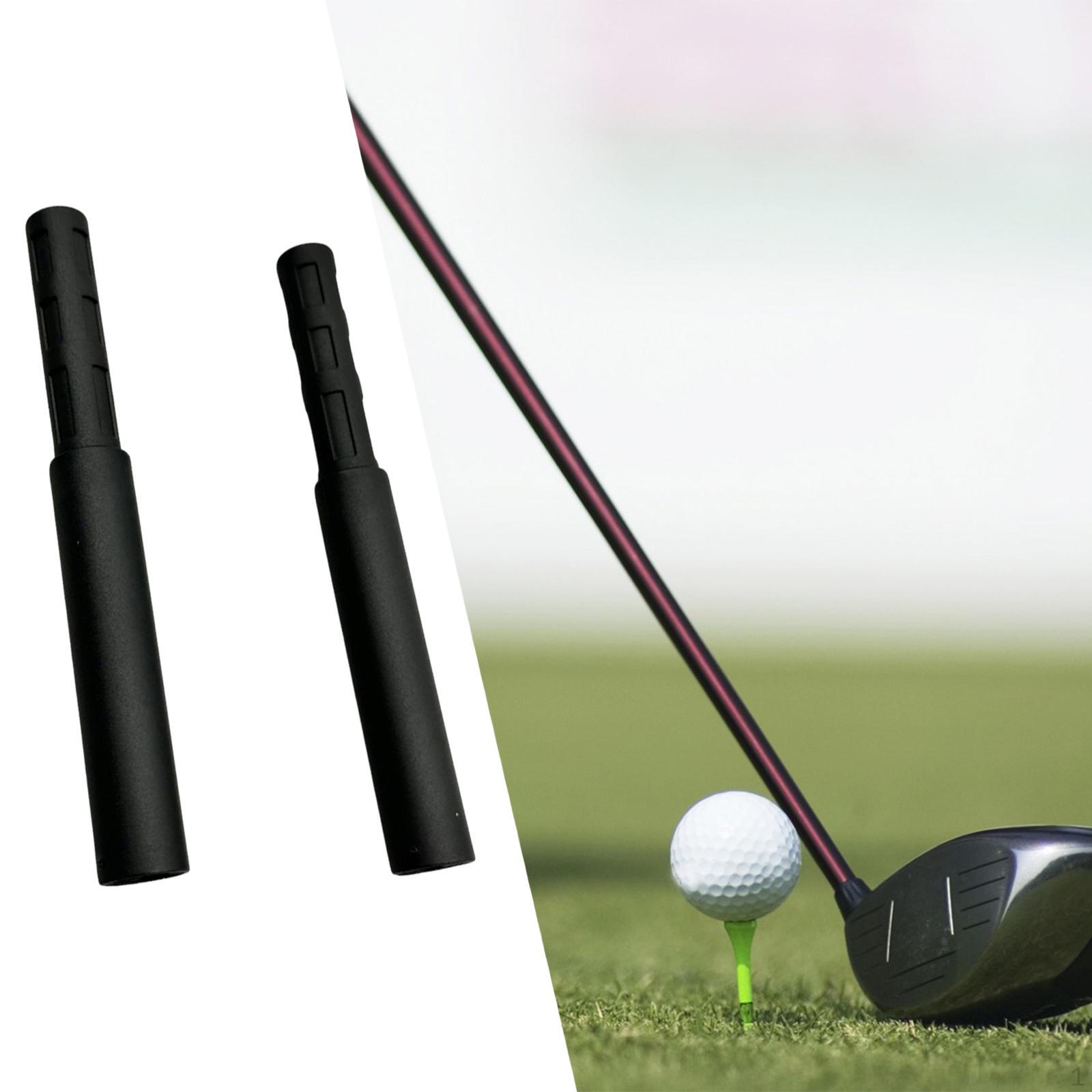 

2 Golf Club Shaft Extenders, Ergonomic Design. 0.58inch