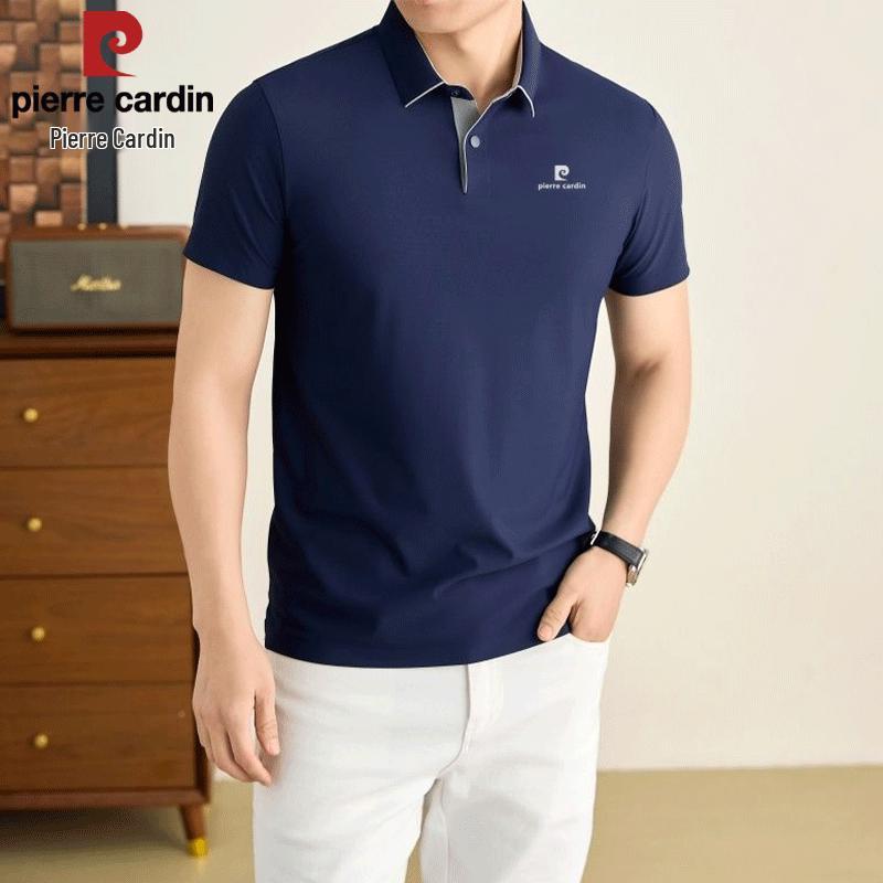 Pierre Cardin Men's Business Casual Anti-Wrinkle Polo Shirt