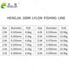 100m Super Strong Fishing Line Nylon Monofilament Nylon Carp Fishing  Fishing Line Fishing Tackles