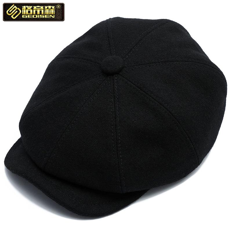 Berretto Berretto Peaky Blinders per Uomo Cappello da Giornalaio Cappello Piatto Ottagonale Cappello da Guidatore Casual Cappello Morbido Vintage