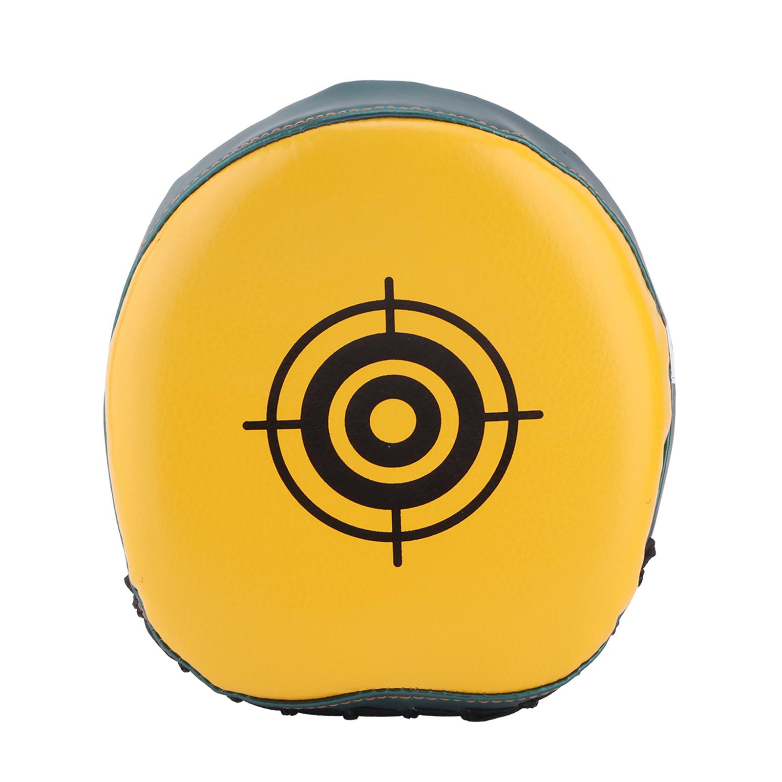 

Boxing Curved Focus Punching Mitts Kids Mini Boxing Gloves Pads Boxing Target PadsYellow