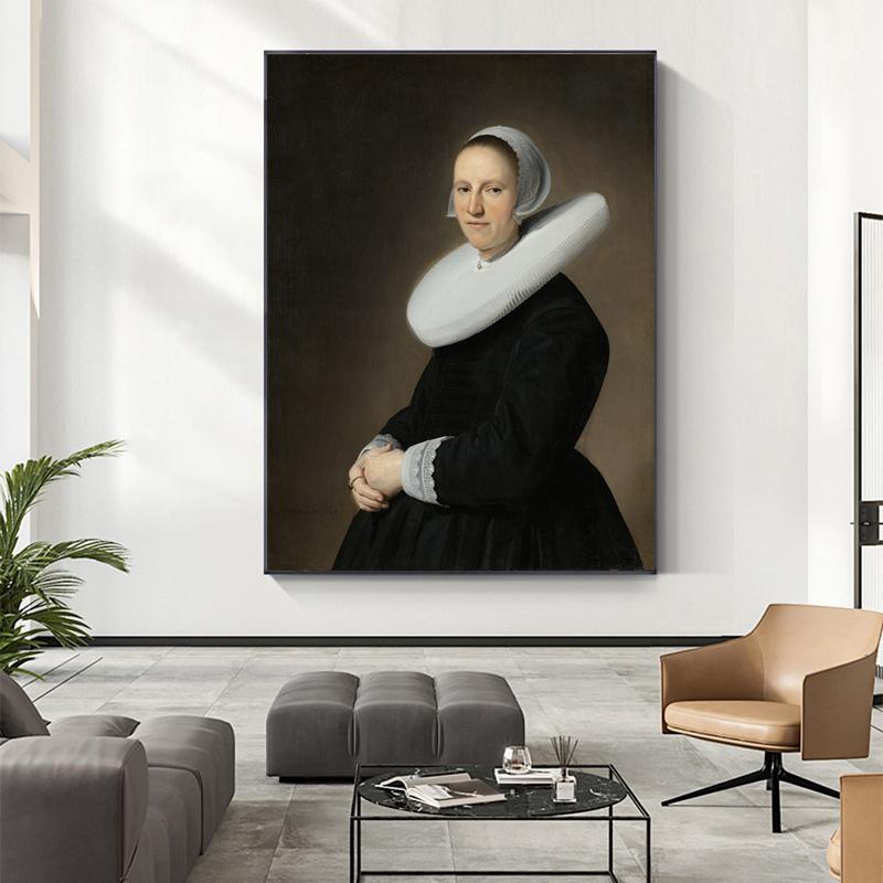 Portrait of Adriana Croes Canvas Paintings On The Wall Art Posters And Prints Famous Artwork Classical Pictures Home Decoration