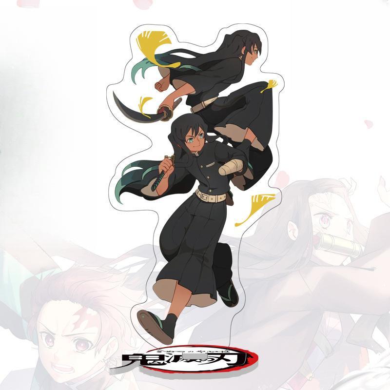 Standee de 16 cm de altura de "Demon Slayer" de Tanjiro y Nezuko - Adorno Acrílico