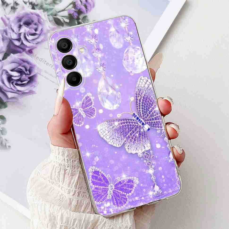 For Samsung Galaxy A16 5G Casing SM-A166B Popular Painted Back Cover Soft Silicone Phone Case For Samsung A 16 A16 5G TPU Fundas