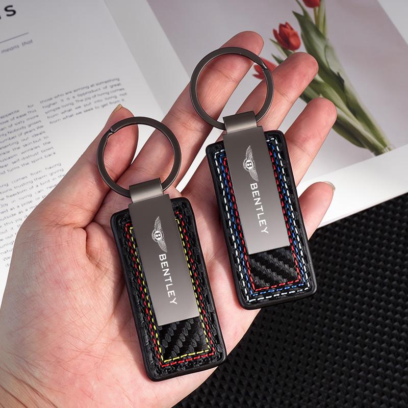 2026 New Car Keychain Keyring Key Chain Pendant Men Women Gift for Bentley Continental GT MULLINER Bentayga Flying Hurtling Spur
