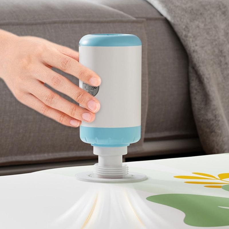 Portable Electric Air Pumps Wireless Rechargeable Inflate Deflate Pump for Compression Bags Inflatable Toys Enduring