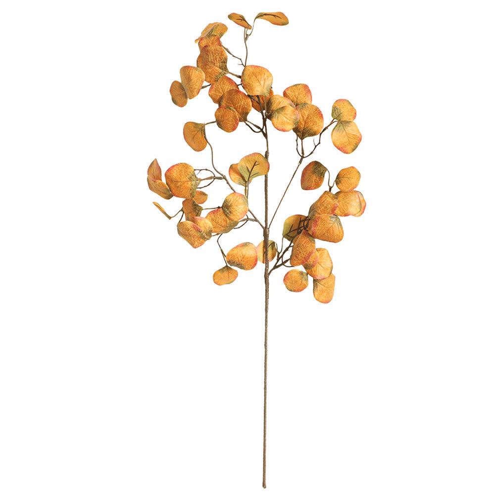 Blumen-Rundes-Kupfer-Blatt-Wanddekor: Rosen-Hochzeitsstrauß mit Kunstblumen - INS-Stil YC1044