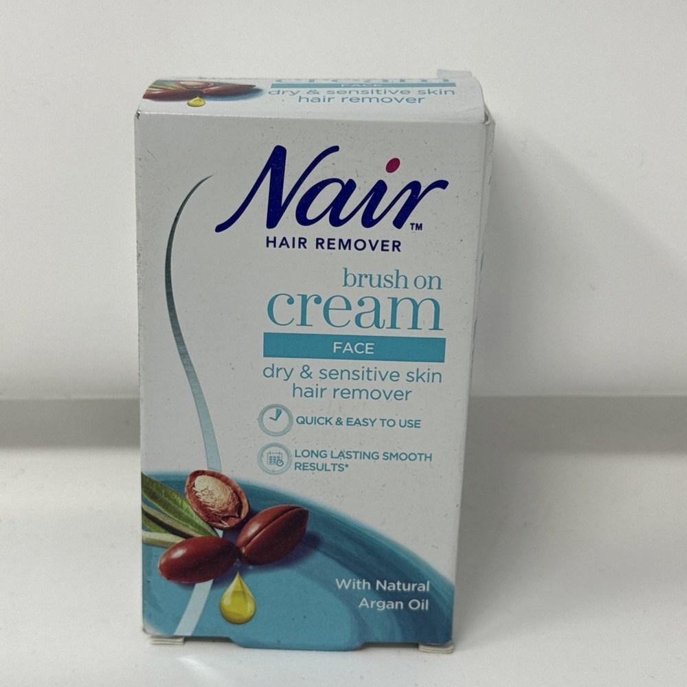 NAIR Facial Brush-on Cream Hair Removal