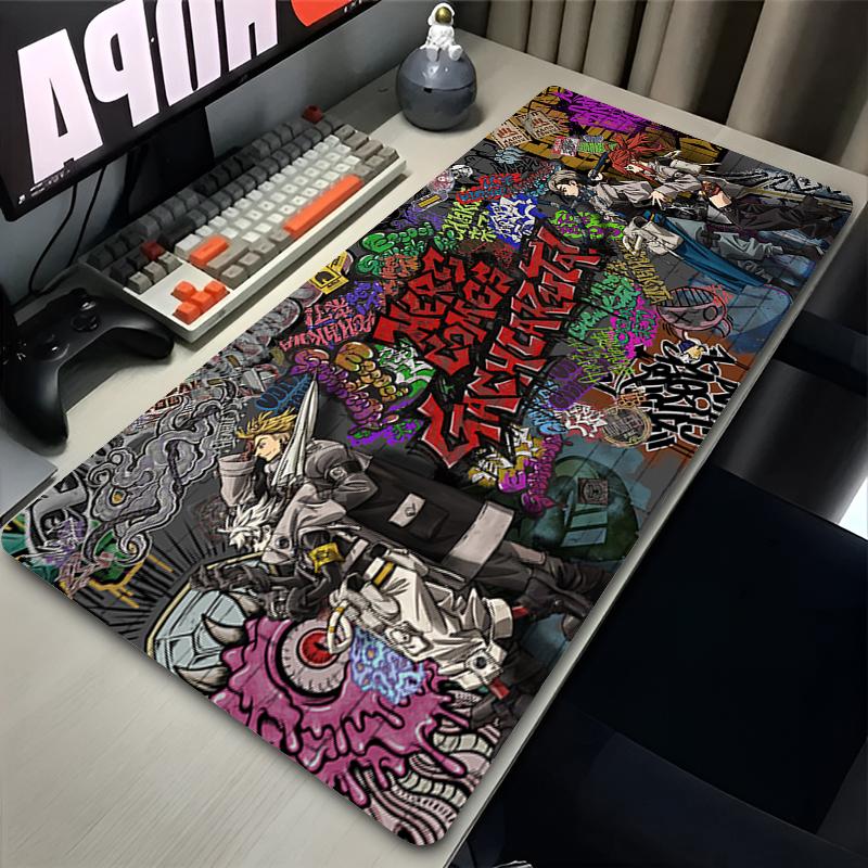 Mouse Pad Cool Gaming Desk Mat Hd Print Anime Mouse Mat Gachiakuta Keyboard Pad Gamer Rug Office Carpet Mousepad Home Table Pad