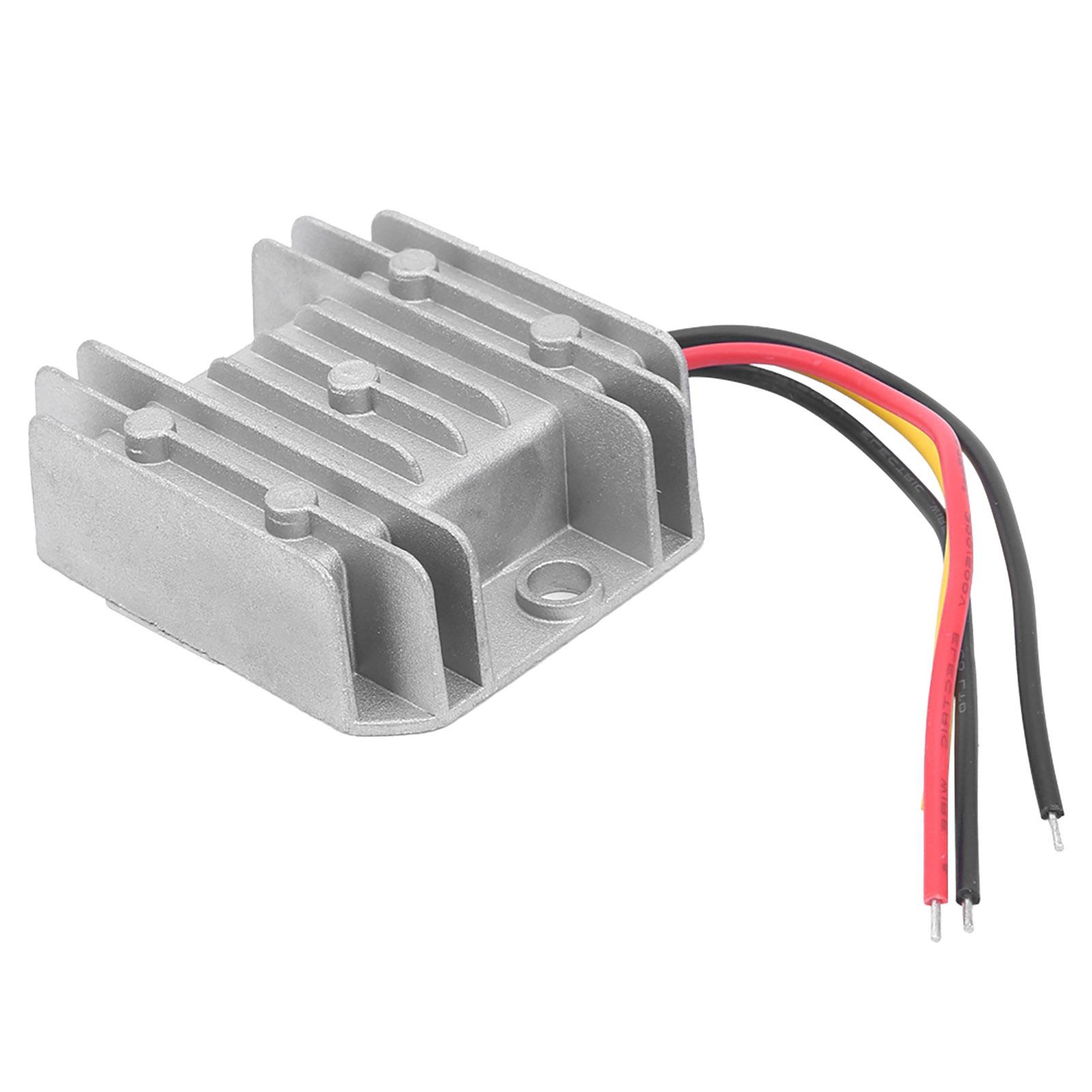Convertisseur de puissance DC vers DC 12V vers 48V Module DCCelsius Module élévateur de tension en alliage d'aluminium   IP67   pour TV LED Alimenté par énergie solaire Voiture Au