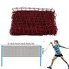 Einfacher Aufbau Badmintonnetz Standard Volleyballnetz für Sporttraining Unterhaltung Wettkampf