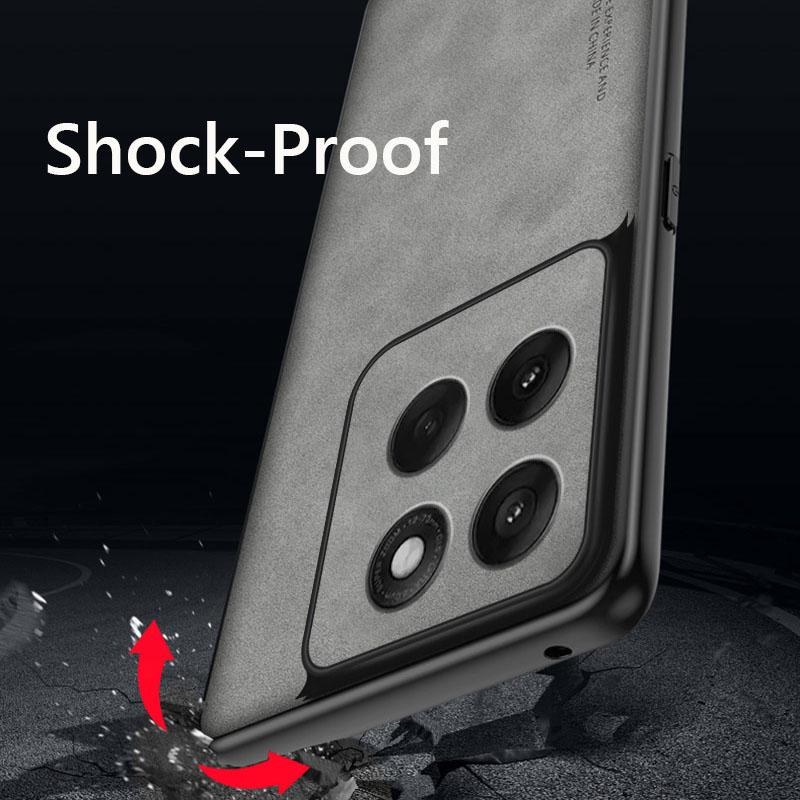 Retro Leather Skin Feel Case For Motorola Edge 60 Pro Edge60Pro G Shockproof Matte Silicone Soft Case Cover