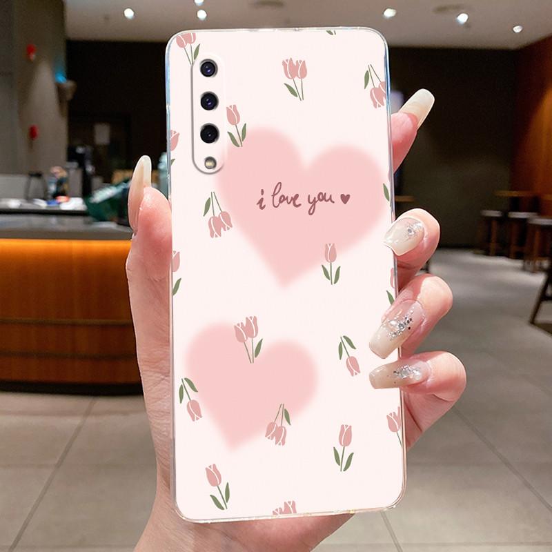 For Xiaomi Mi 9 Lite Case Clear Luxury Fashion Butterfly Flower Soft TPU Silicone Cover For Xiaomi9 9Lite Transparent Phone Case