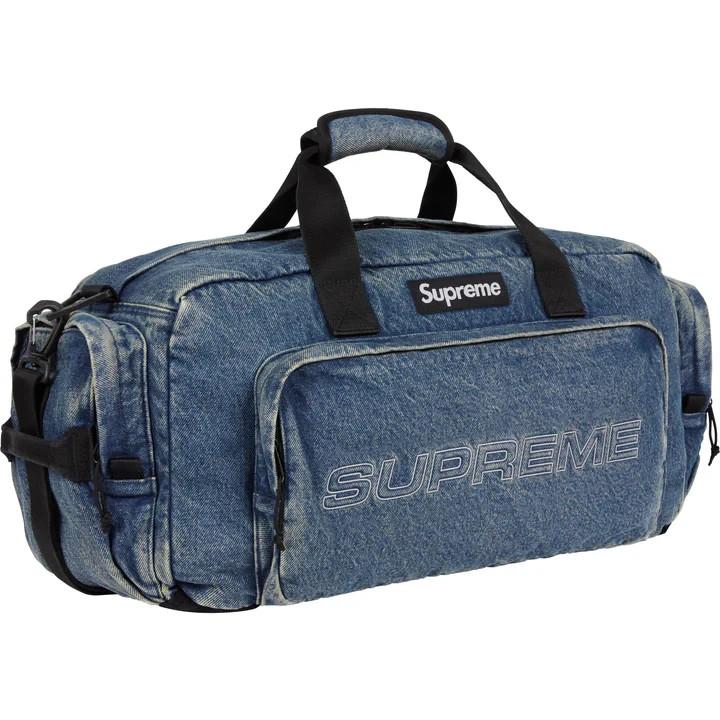Supreme Denim Reisetasche Gewaschener Indigo